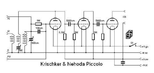 Piccolo KN33; Krischker & Nehoda; (ID = 374416) Radio