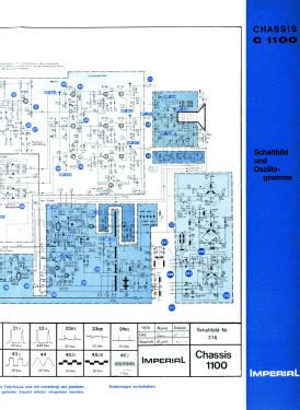 Color-Chassis Ch= C1100; Kuba Kuba-Imperial, (ID = 2731835) Television