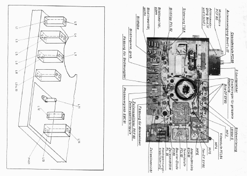 Fernseh-Stereo-Konzerttruhe Sorrent Super Electronic Ch= J609a TV-Ch= FET1021S; Kuba Kuba-Imperial, (ID = 2498777) TV-Radio