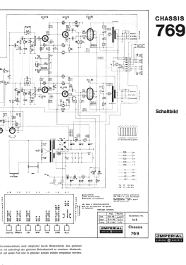 Imperial 769 Stereo; Kuba Kuba-Imperial, (ID = 2855131) Radio