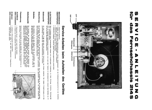 Silverfunk Fernsehchassis Ch= 214S; Kuba Kuba-Imperial, (ID = 2615879) Television