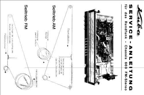 Rundfunk-Chassis 669 FM-Stereo; Kuba Kuba-Imperial, (ID = 327813) Radio