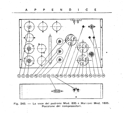 Marconi 1835; La Voce del Padrone; (ID = 2577199) Radio