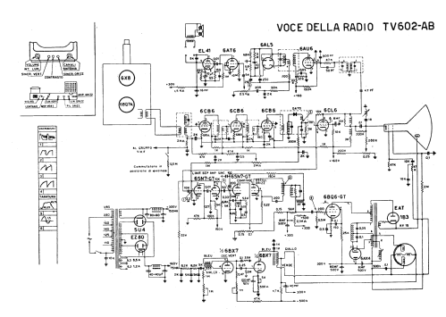 Televisore TV602-AB; La Voce della Radio; (ID = 2899660) Télévision