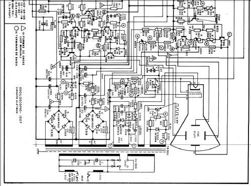 Osciloscópio - Oscilloscope 1307; Labo Indústria de (ID = 2683623) Equipment