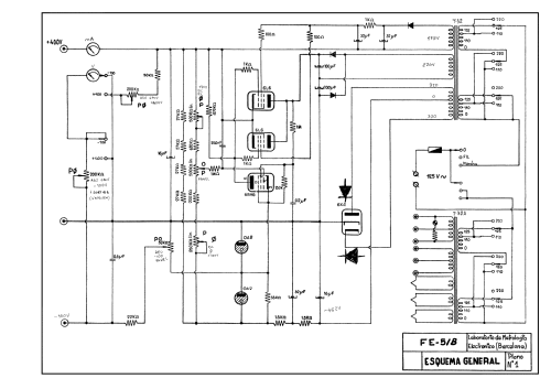 Fuente Alimentación FE-5-B; LME Laboratorio de (ID = 743583) Equipment