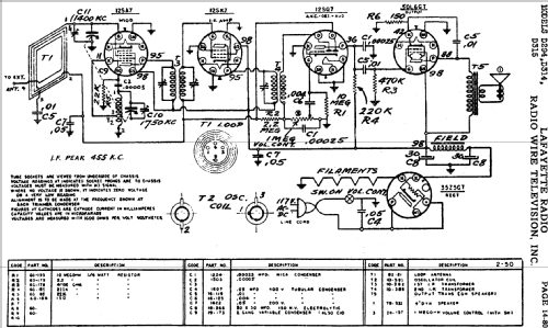 D314; Lafayette Radio & TV (ID = 661363) Radio