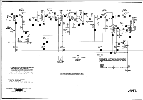 FS-112 ; Lafayette Radio & TV (ID = 593435) Radio