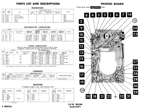 FS-112 ; Lafayette Radio & TV (ID = 593436) Radio