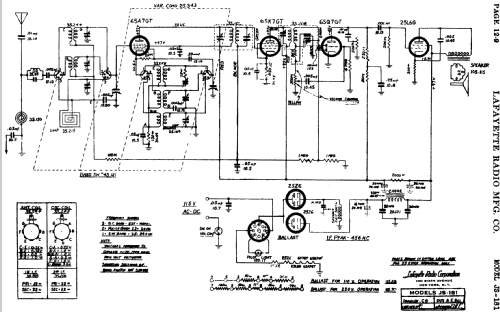 JS181; Lafayette Radio & TV (ID = 659996) Radio