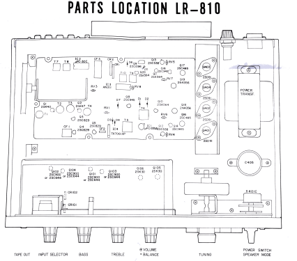 LR-810; Lafayette Radio & TV (ID = 1856642) Radio