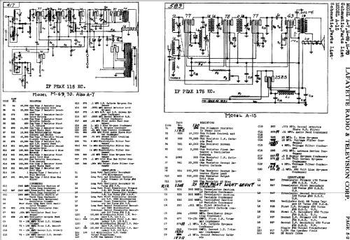 M-69 ; Lafayette Radio & TV (ID = 655971) Radio