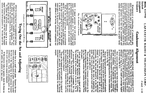 S-17762 ; Lafayette Radio & TV (ID = 656336) Car Radio