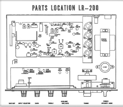 Solid State Receiver LR 200; Lafayette Radio & TV (ID = 2781040) Radio