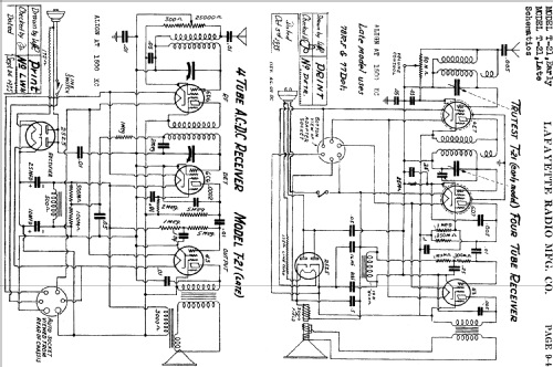 T-21 Trutest 4 Compact; Lafayette Radio & TV (ID = 658029) Radio