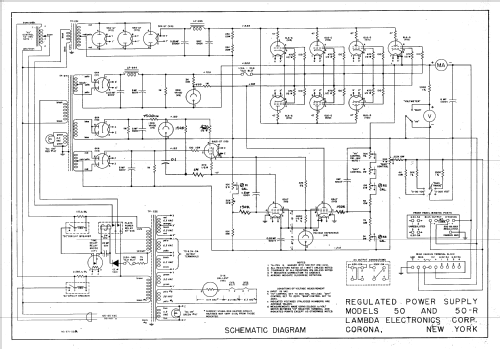 Regulated Power Supply 50 Equipment Lambda Electronics |Radiomuseum.org