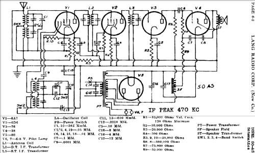 50-AS ; Lang Radio Corp.; (ID = 475242) Radio