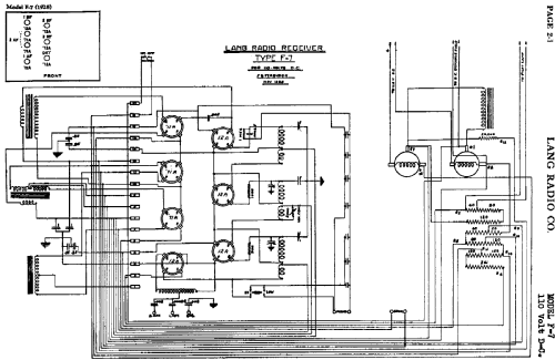 F-7 ; Lang Radio Corp.; (ID = 475220) Radio