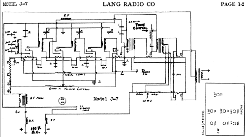 J-7 ; Lang Radio Corp.; (ID = 475222) Radio