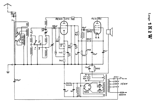 Continental 1K2 ; Lange GmbH, Johannes (ID = 1504980) Radio