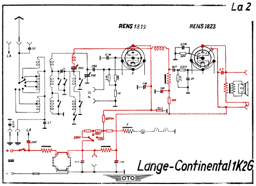 Continental 1K2 ; Lange GmbH, Johannes (ID = 2954178) Radio