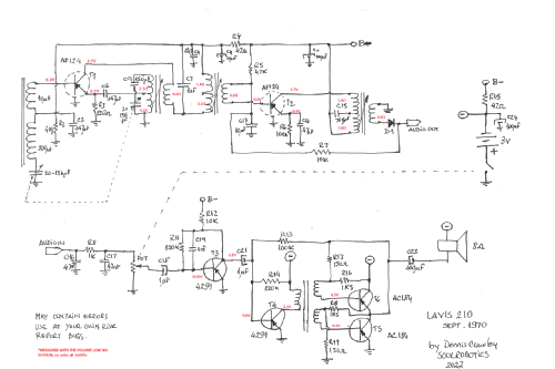 Micro Transistor 210; Lavis S.A., Labelson (ID = 2815078) Radio