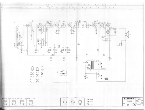 T-922 AM ET-91A ; Lavis S.A., Labelson (ID = 3109433) Radio