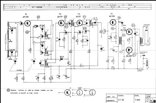 T-650; Lavis S.A., Labelson (ID = 1411307) Radio