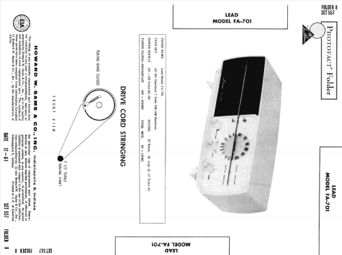 FA-701 ; Lead trade name, (ID = 743441) Radio