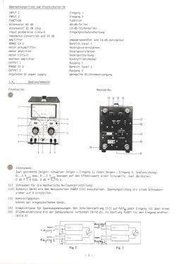 2 Channel AC Millivoltmeter LMV-186A; Leader Electronics (ID = 2750394) Equipment