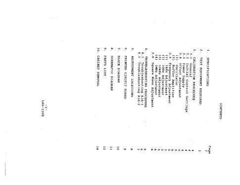 Audio Generator LAG-120B; Leader Electronics (ID = 2090280) Equipment