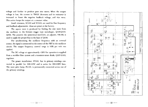 Audio Generator LAG-26; Leader Electronics (ID = 1024122) Equipment