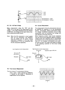 Dual Trace Portable Oscilloscope LBO-308S; Leader Electronics (ID = 2832253) Equipment