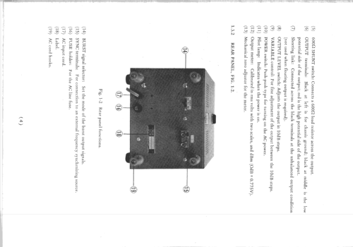 Low Distortion Audio Generator LAG-125; Leader Electronics (ID = 2464165) Equipment