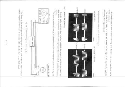 Low Distortion Audio Generator LAG-125; Leader Electronics (ID = 2464178) Ausrüstung