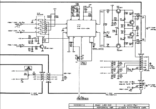 Oscilloscope 20mhz Lbo-522 Equipment Leader Electronics 