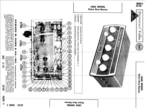 Point One Stereo ; Leak, H.J.; London (ID = 597079) Ampl/Mixer