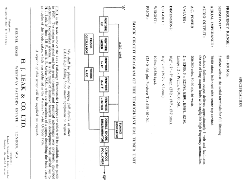 Trough-Line ; Leak, H.J.; London (ID = 811943) Radio