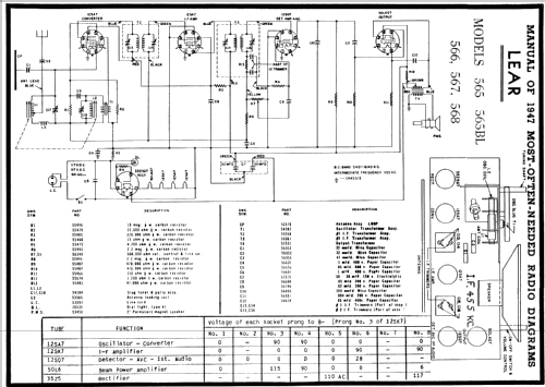 565BL ; Lear Inc.; Grand (ID = 81996) Radio