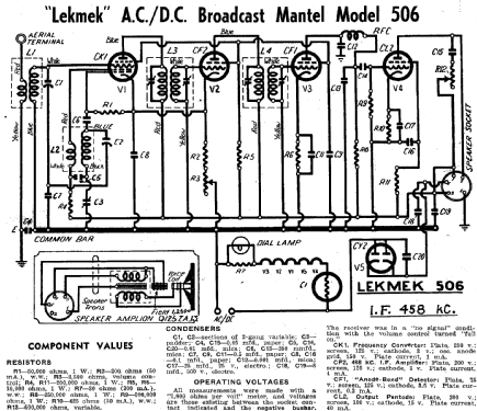 506; Lekmek Radio (ID = 1939165) Radio