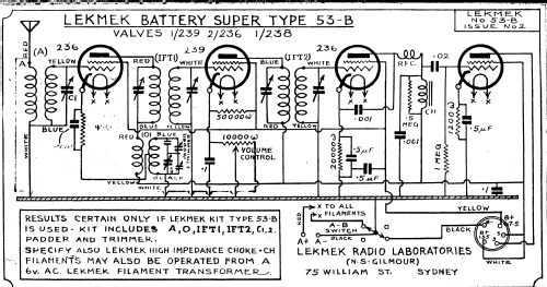 53-BM Ch= 53-B; Lekmek Radio (ID = 2184959) Radio