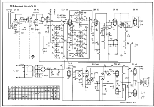 Atlantis 51W - W51; Lembeck & Co.Lembeck (ID = 66067) Radio