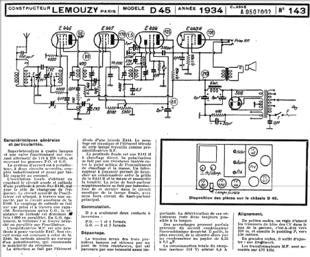 D45; Lemouzy; Paris (ID = 222656) Radio