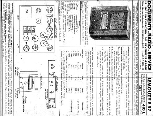 E57; Lemouzy; Paris (ID = 231182) Radio