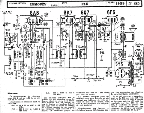 IZ5; Lemouzy; Paris (ID = 219420) Radio