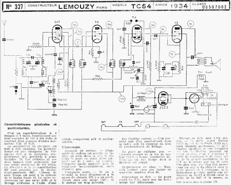 TC54; Lemouzy; Paris (ID = 276747) Radio