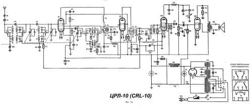 CRL-10 {ЦРЛ-10} CRL-10K {ЦРЛ-10К}; Leningrad Kozitsky (ID = 1410693) Radio