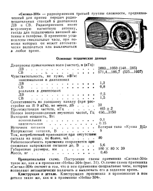 Сигнал 304 Signal 304; Kamensk-Uralsk Radio (ID = 3101398) Radio