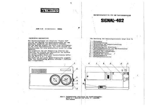 Signal 402; Leningrad NOVATOR (ID = 1813715) Radio