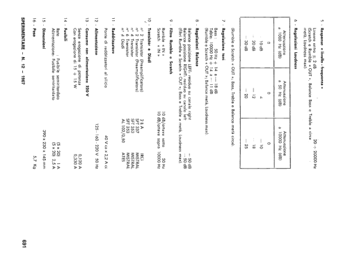 HF850; LESA ; Milano (ID = 1370512) Ampl/Mixer